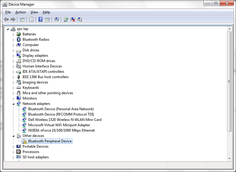 kiểm tra driver wifi windows 7