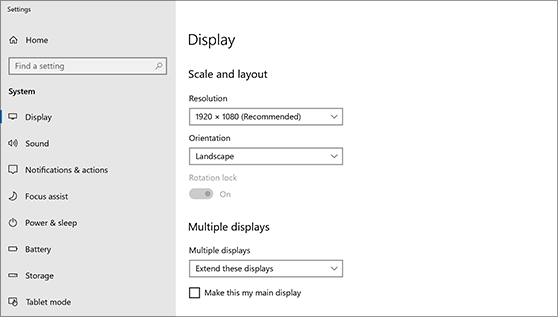 cách sử dụng hai màn hình Windows