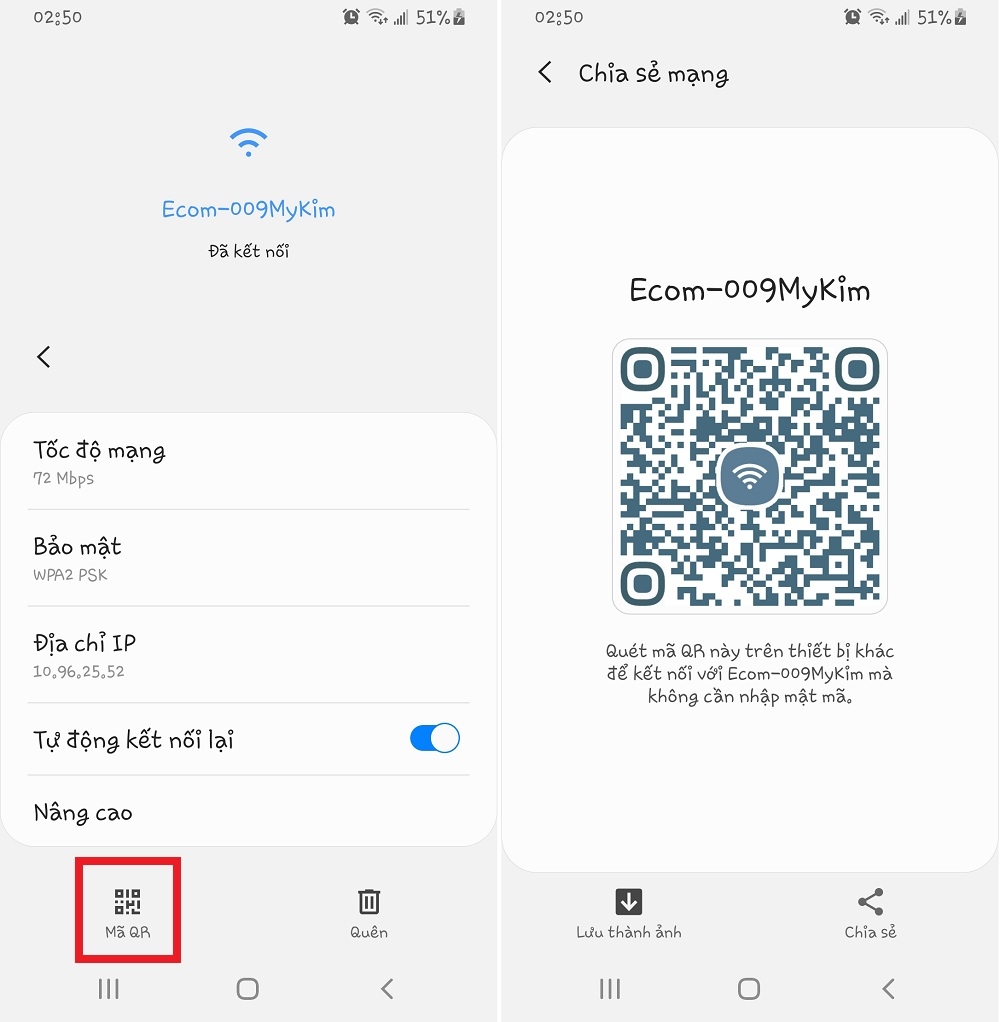 chia sẻ mật khẩu Wi-Fi trên Android - hình 2