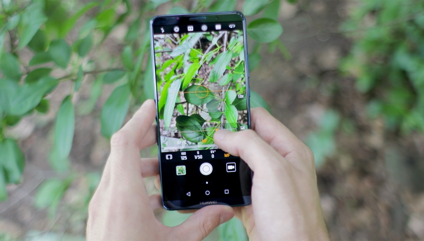 lấy nét thủ công