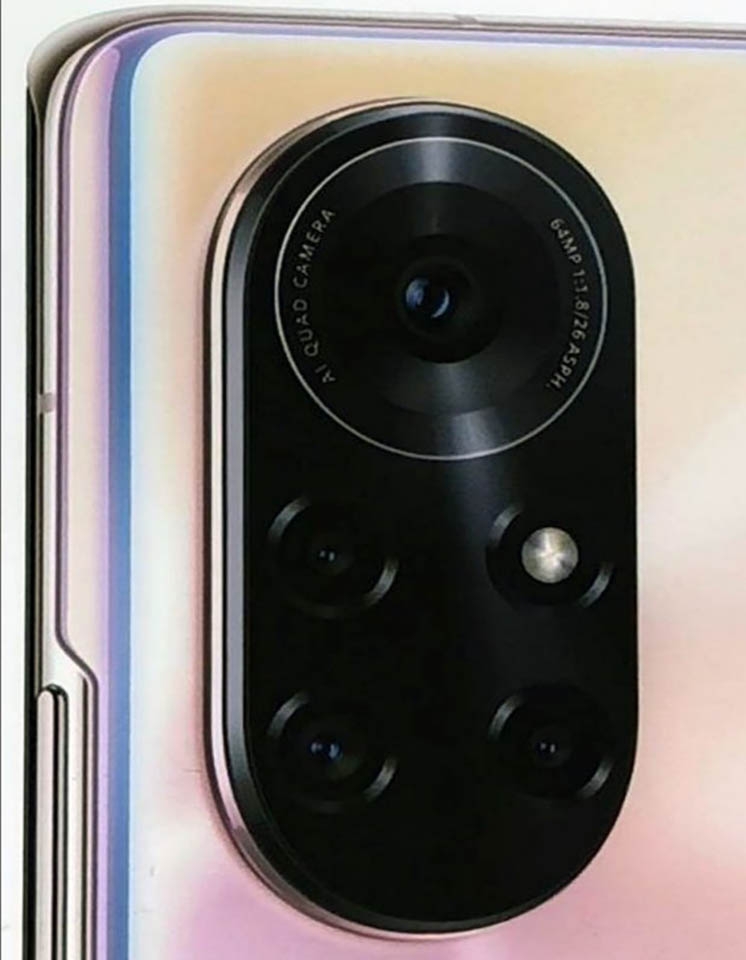 Camera Huawei Nova 8