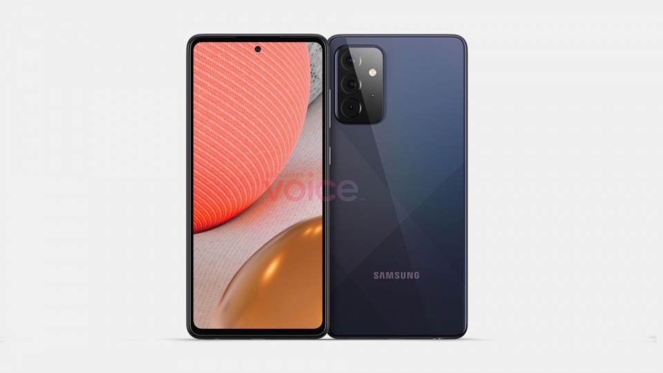 Ảnh render Galaxy A72 5G (ảnh 1)
