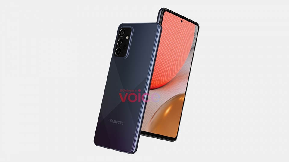 Ảnh render Galaxy A72 5G (ảnh 2)