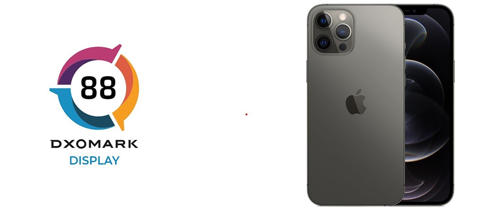 DxOMark: Màn hình iPhone 12 Pro Max được đánh giá 88 điểm