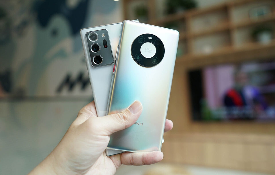 Samsung Galaxy Note 20 Ultra vs Huawei Mate 40 Pro