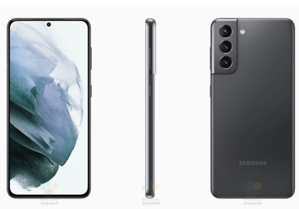 Ảnh render Galaxy S21 (ảnh 1)
