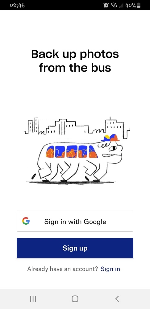 đăng nhập dropbox điện thoại