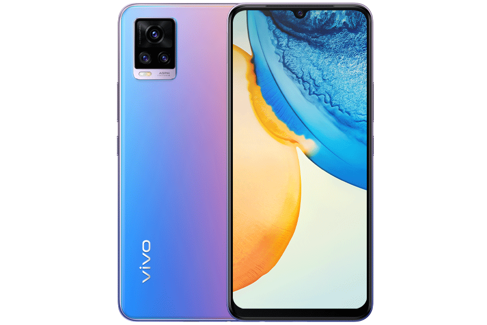 Vivo V20 (2021) ra mắt với màn hình Amoled Vivo V20 (2021) ra mắt với màn hình Amoled