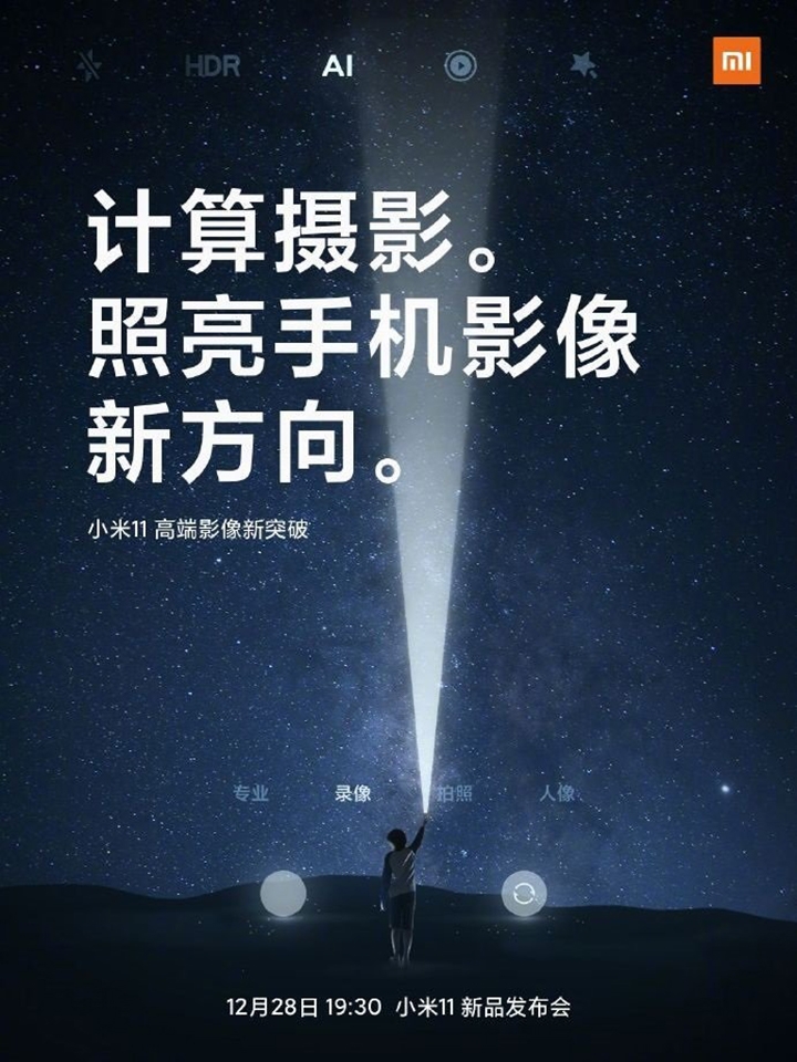 Thông tin camera Xiaomi Mi 11 (ảnh 1)