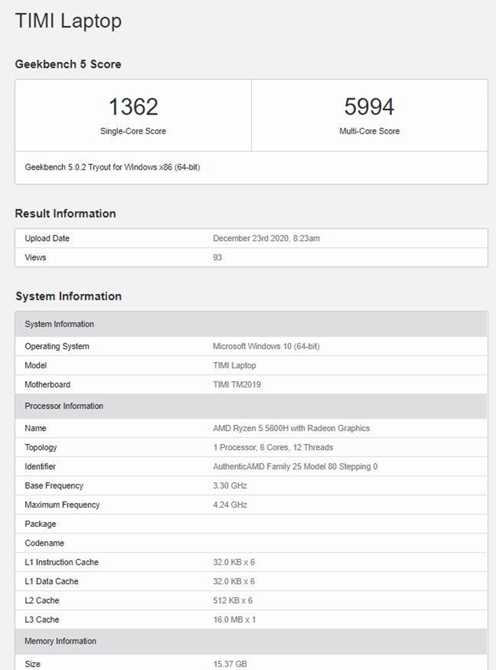 Xiaomi Mi Notebook Pro 2021 sắp ra mắt (ảnh 4)