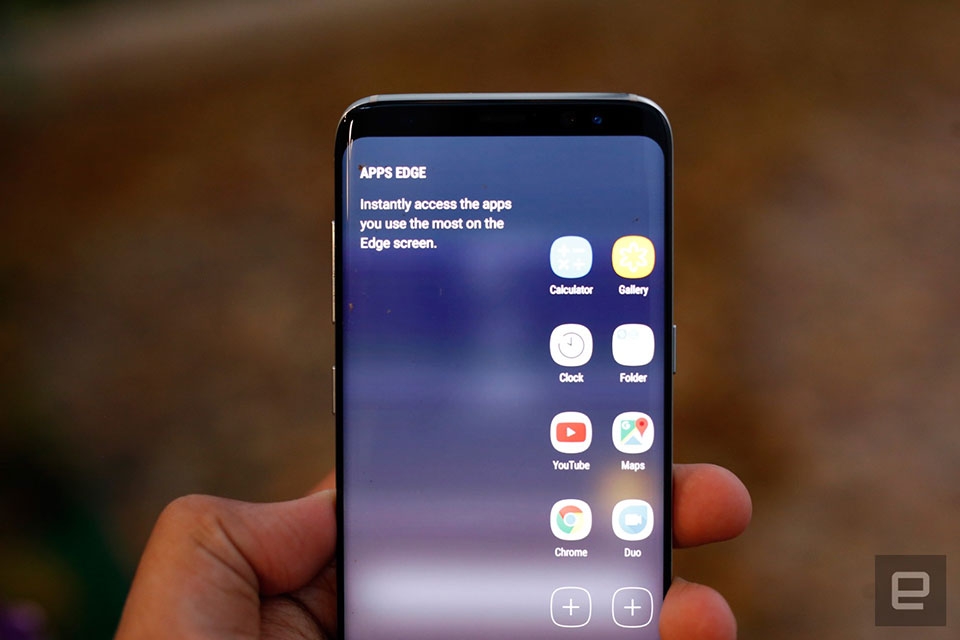 Tính năng màn hình cạnh trên điện thoại Galaxy