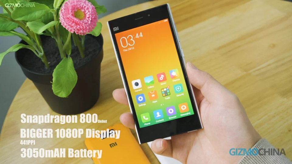 Điện thoại Xiaomi Mi 3 Điện thoại Xiaomi Mi 3