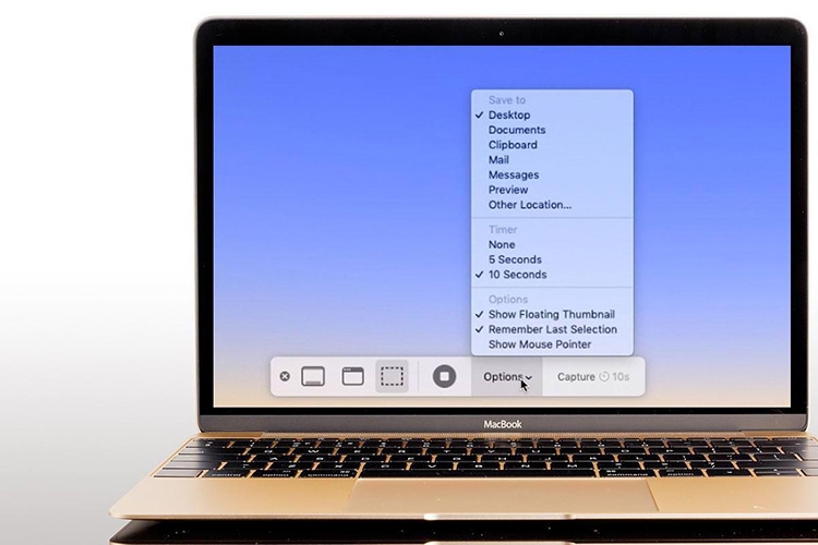 Chụp ảnh màn hình MacBook