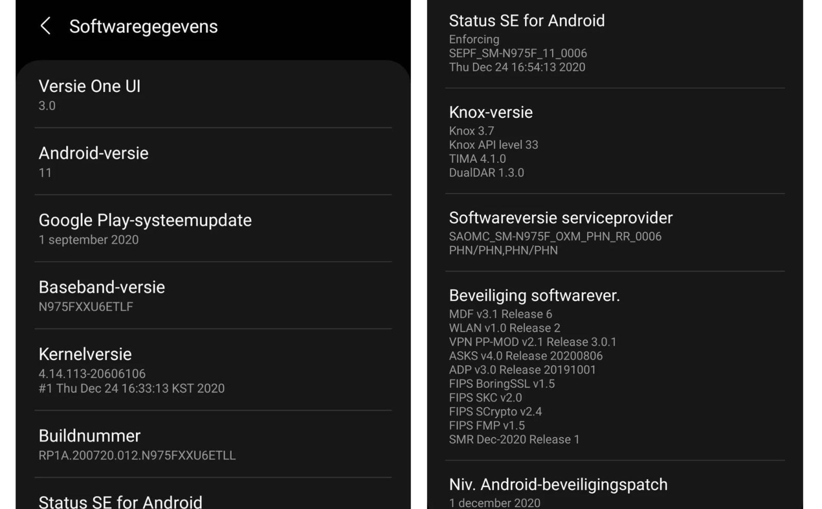 Samsung Galaxy Note 10 cập nhật Android 11 và One UI 3.0