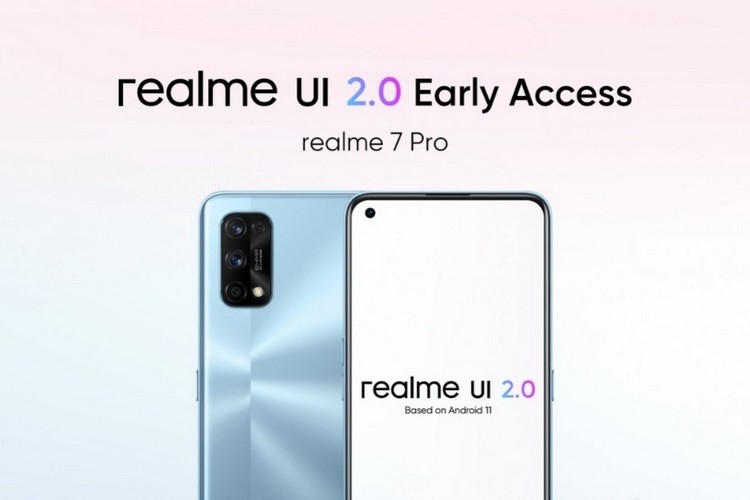 Realme UI 2.0 Beta có trên Realme 7 pro