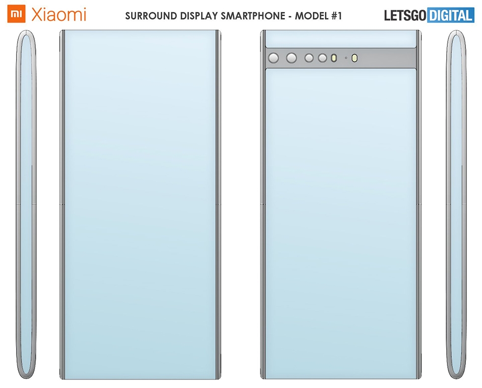 Bằng sáng chế Xiaomi về màn hình bao quanh Bằng sáng chế Xiaomi về màn hình bao quanh