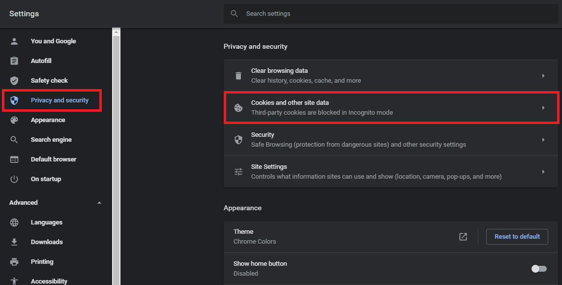 Cách lấy cookie google chrome - Bước 2
