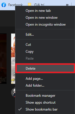 cách lưu trang web trên google chrome - bước 7