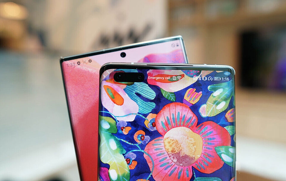 Samsung Galaxy Note 20 Ultra vs Huawei Mate 40 Pro