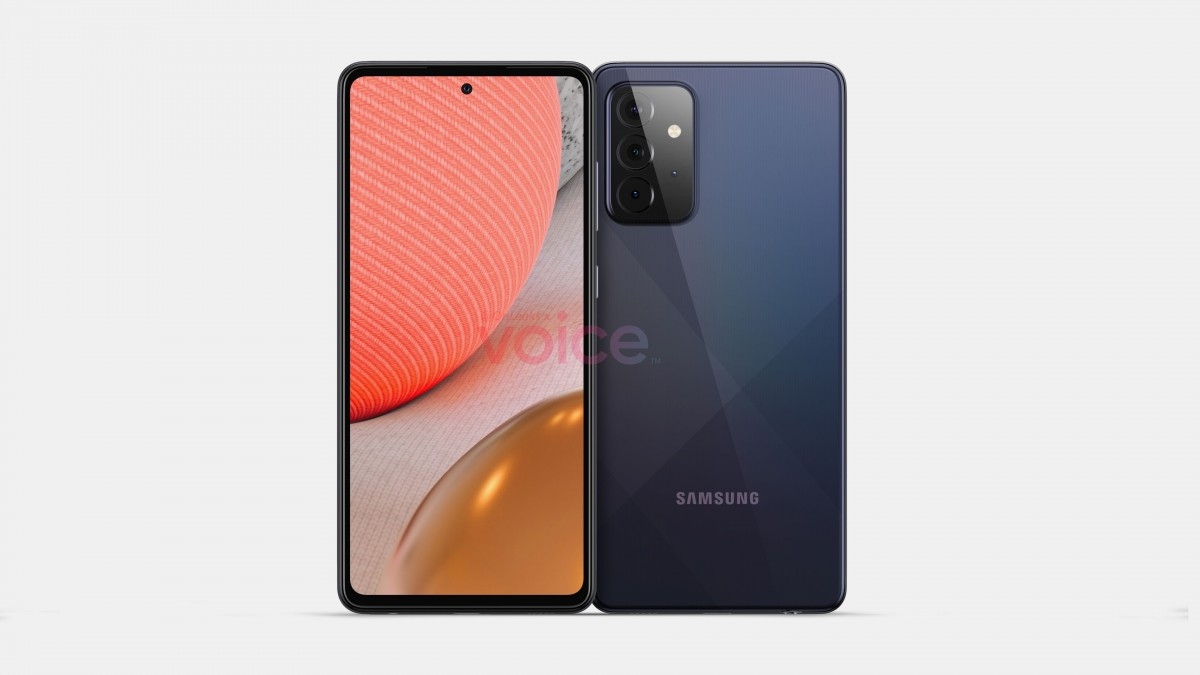 Nguyên mẫu thiết kế Samsung Galaxy A72 lộ diện