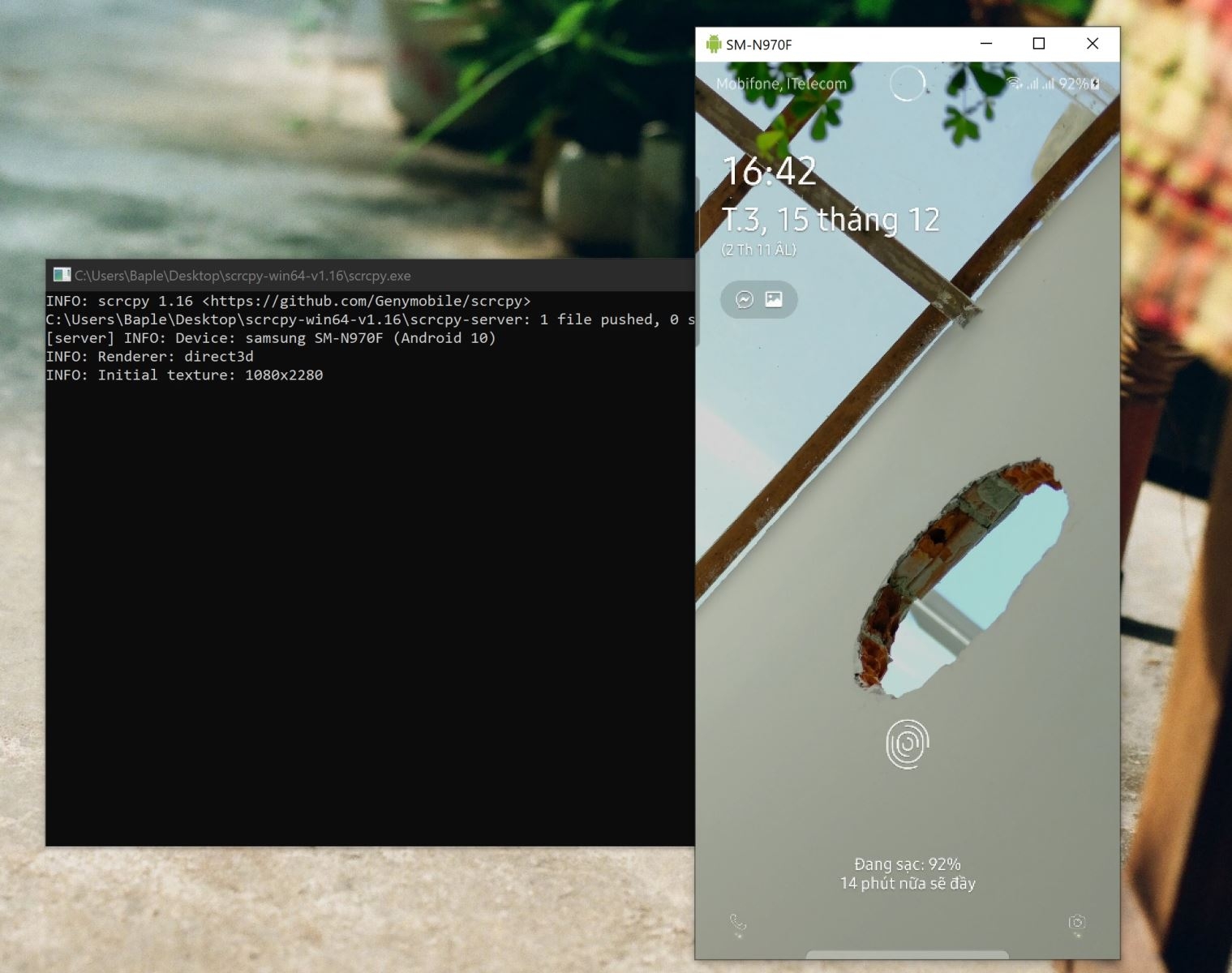 Cách hiển thị và điều khiến thiết bị Android trên PC Windows