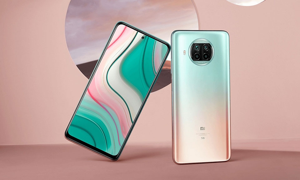 Thiết kế Xiaomi Mi 10i
