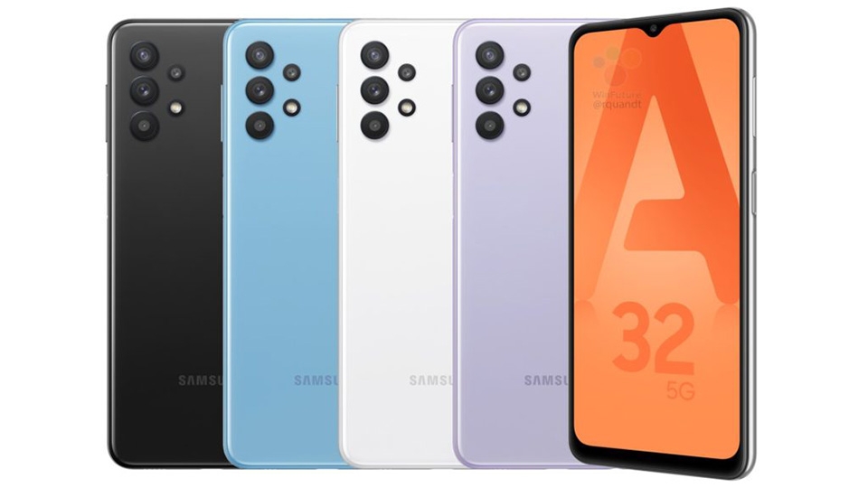Lộ thiết kế Galaxy A32 5G