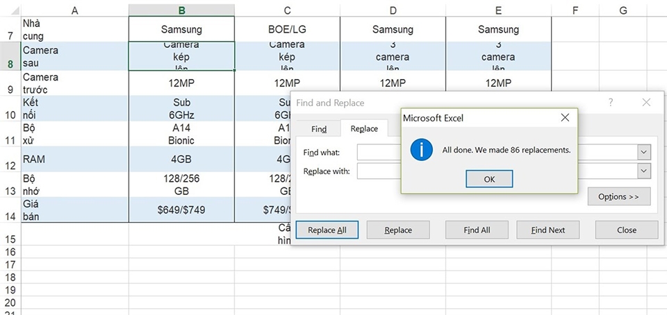 Cách xuống dòng trong Excel (ảnh 7)