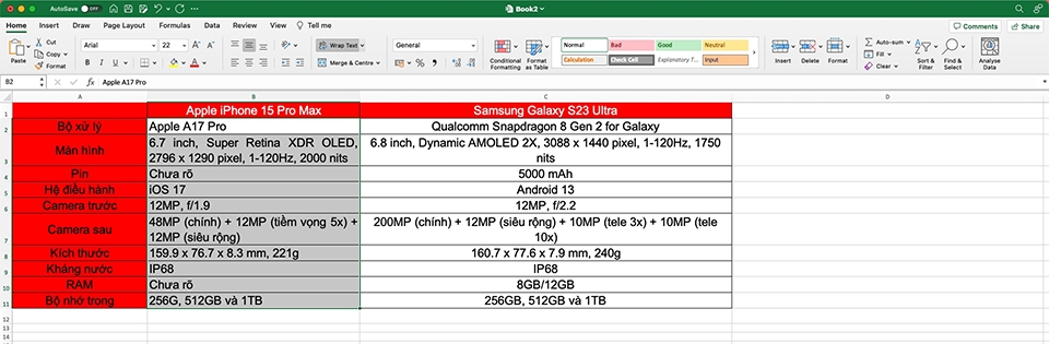 Cách xuống dòng trong Excel (ảnh 11)