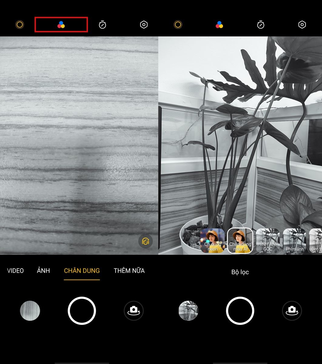 Ảnh chân dung màu AI trên OPPO Reno5 Ảnh chân dung màu AI trên OPPO Reno5