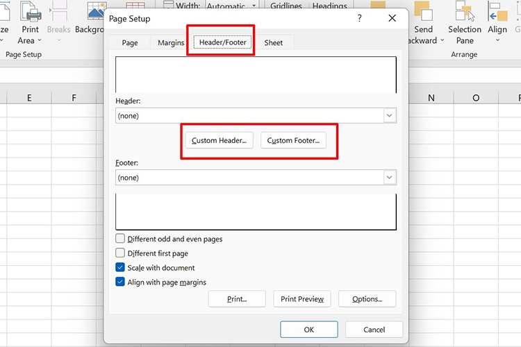 Tổng hợp 5 cách đánh số trang trong Excel (hình 18)