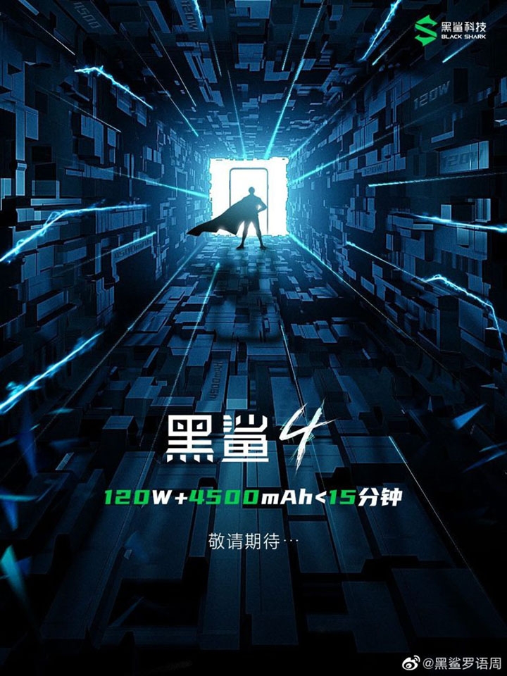 Poster quảng cáo Xiaomi Black Shark 4 Poster quảng cáo Xiaomi Black Shark 4