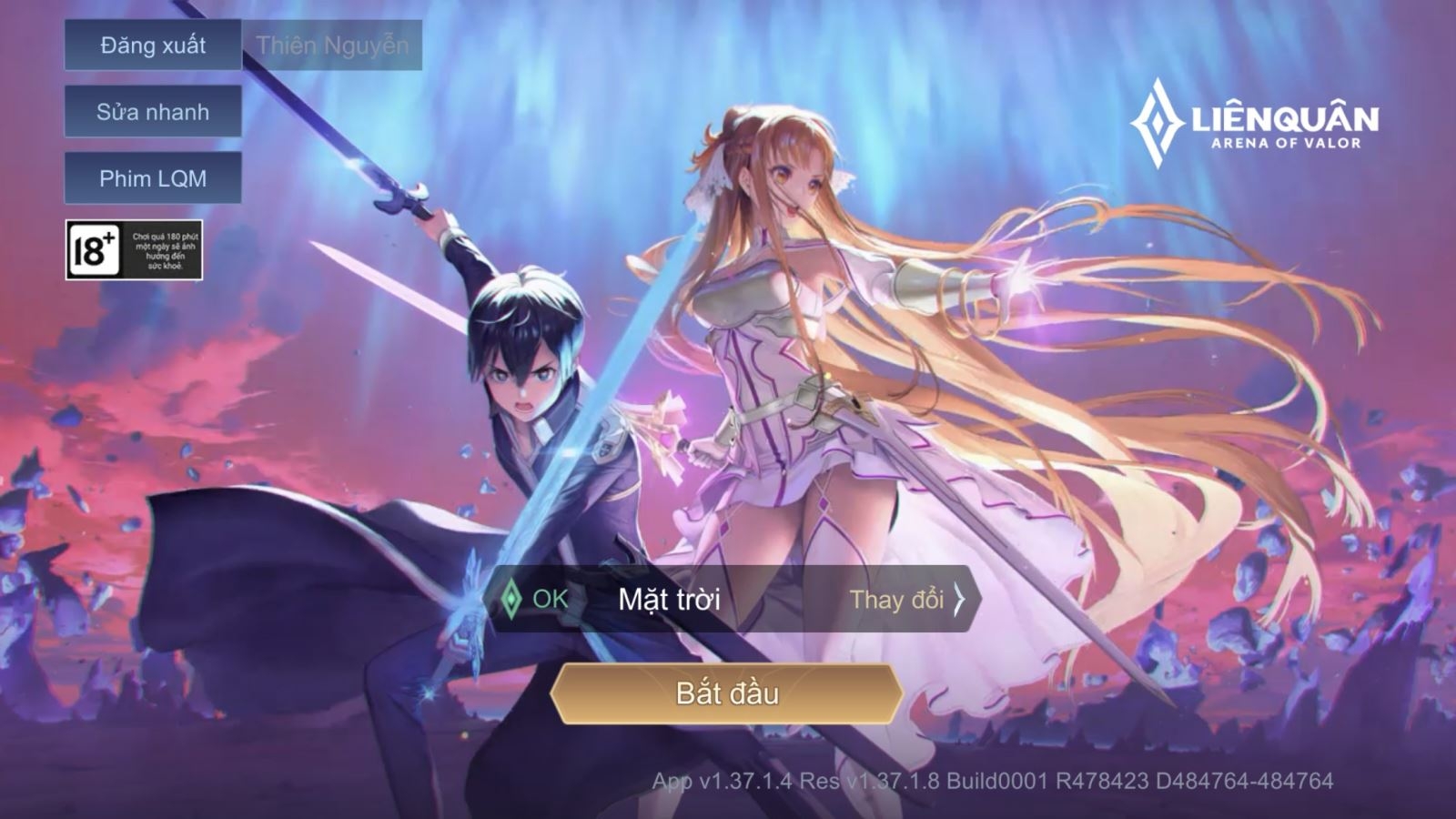 Chọn vào Bắt đầu và làm theo những hướng dẫn trong game