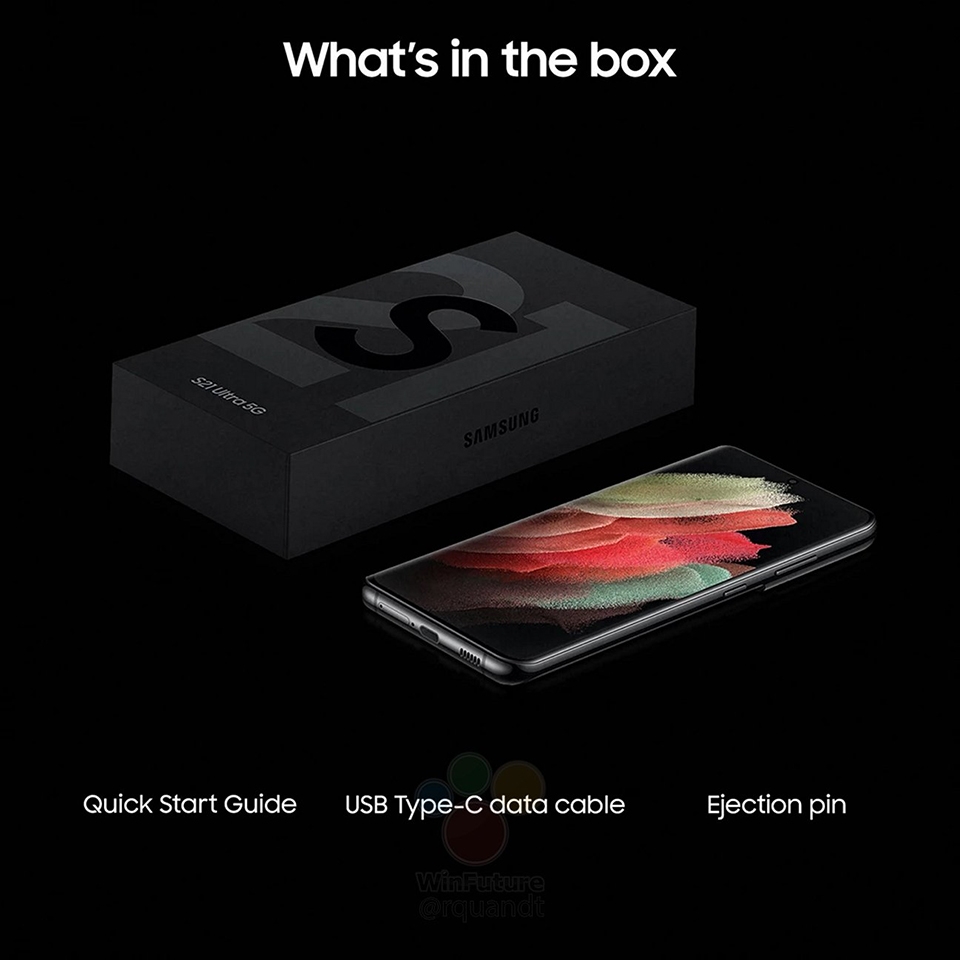 Hộp bán lẻ Galaxy S21 Ultra 5G Hộp bán lẻ Galaxy S21 Ultra 5G