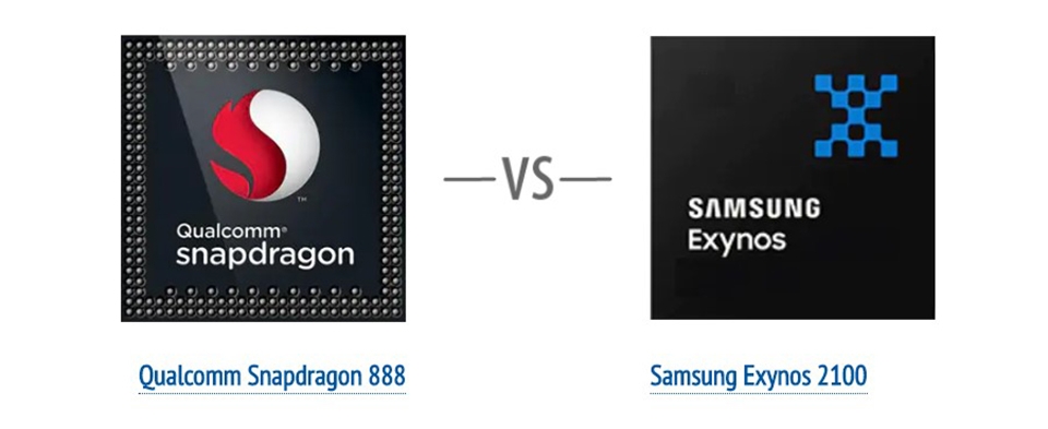 So sánh Exynos 2100 vs Snapdragon 888 4