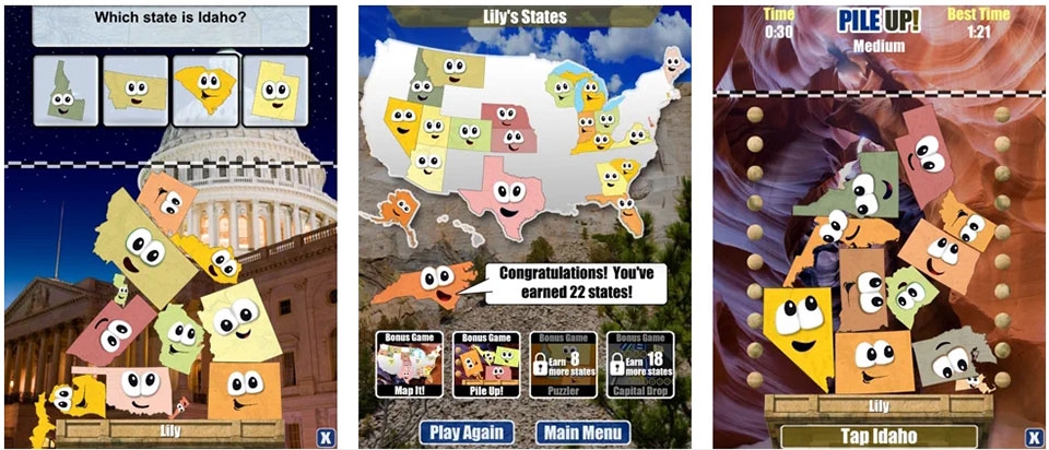 Game giáo dục cho trẻ trên iPad Game giáo dục cho trẻ trên iPad