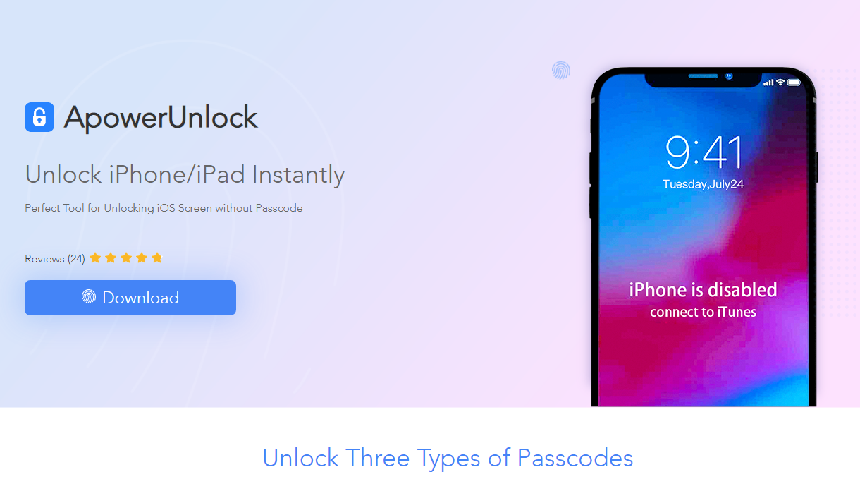 Phần mềm ApowerUnlock