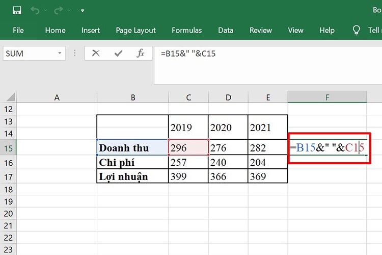 Tổng hợp 5 cách gộp ô trong Excel đơn giản giúp bảng tính đẹp và chuyên nghiệp hơn (Hình 14)