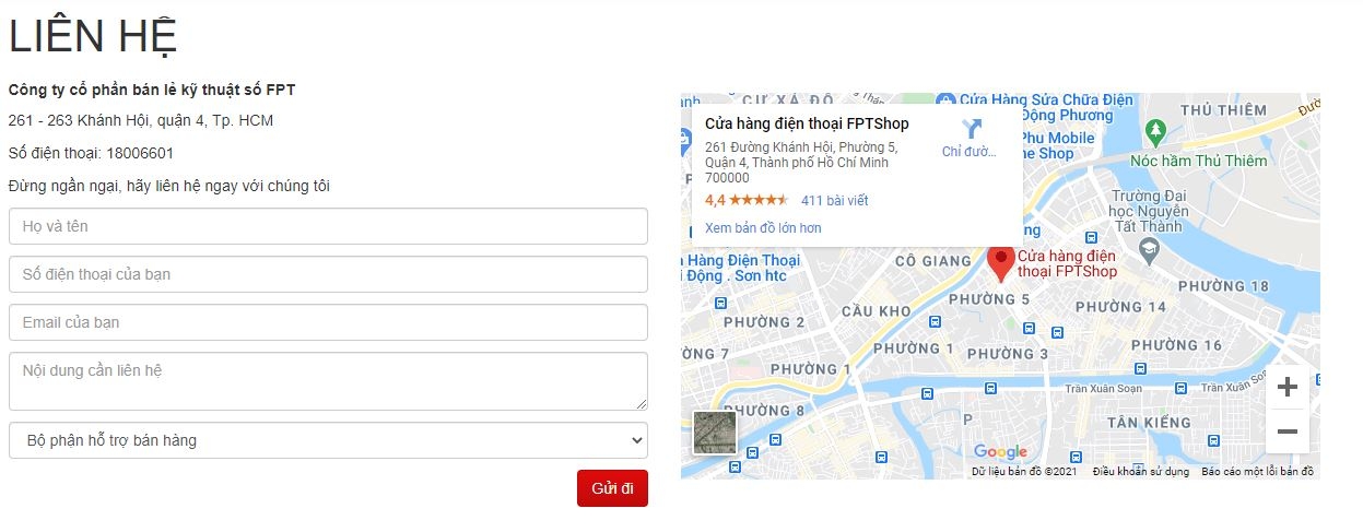 FPT Shop trân trọng giới thiệu Trung tâm hỗ trợ kỹ thuật Online 24/7 2