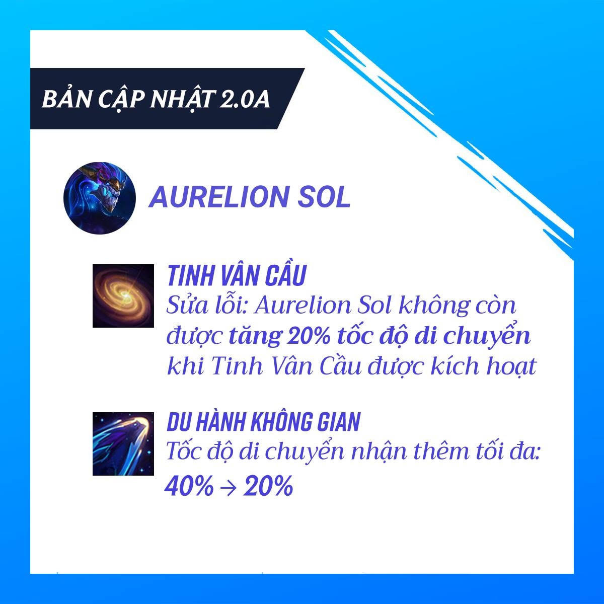 Bản cập nhật 2.0a Tốc Chiến