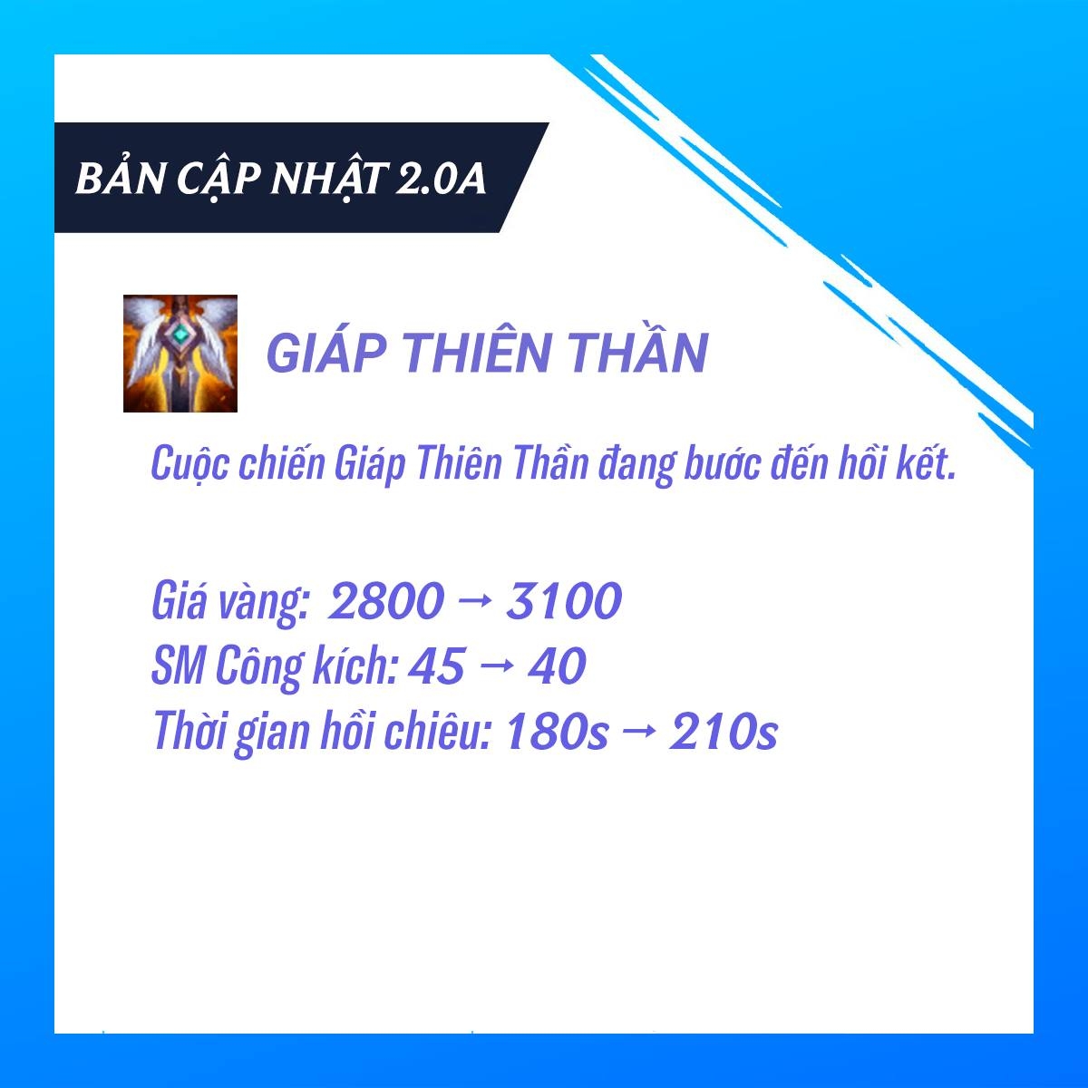 Bản cập nhật 2.0a Tốc Chiến