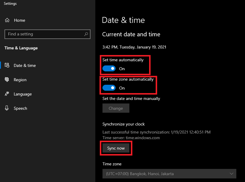khắc phục lỗi "Kết nối của bạn không phải là kết nối riêng tư"
