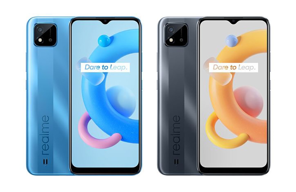 Realme C20 thiết kế ấn tượng