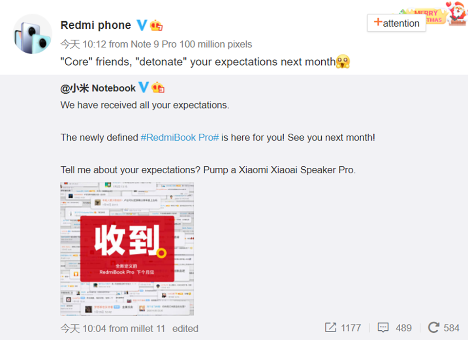 Xiaomi RedmiBook Pro 15 sẽ ra mắt vào tháng 2 cùng với dòng Redmi K40? Xiaomi RedmiBook Pro 15 sẽ ra mắt vào tháng 2 cùng với dòng Redmi K40?