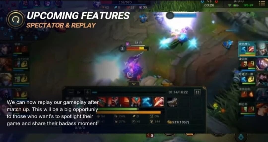 Chế độ quan sát và Replay