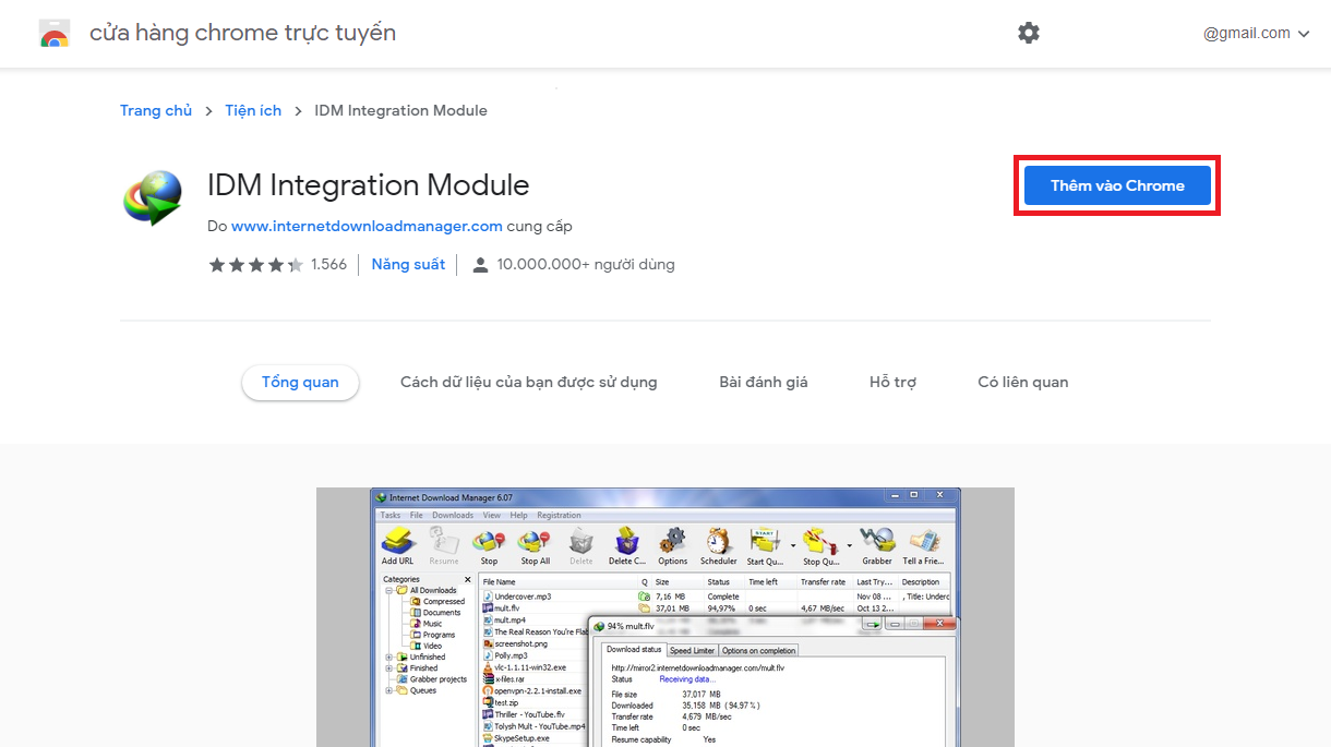 Cách sửa lỗi không thêm được IDM vào Google Chrome 3