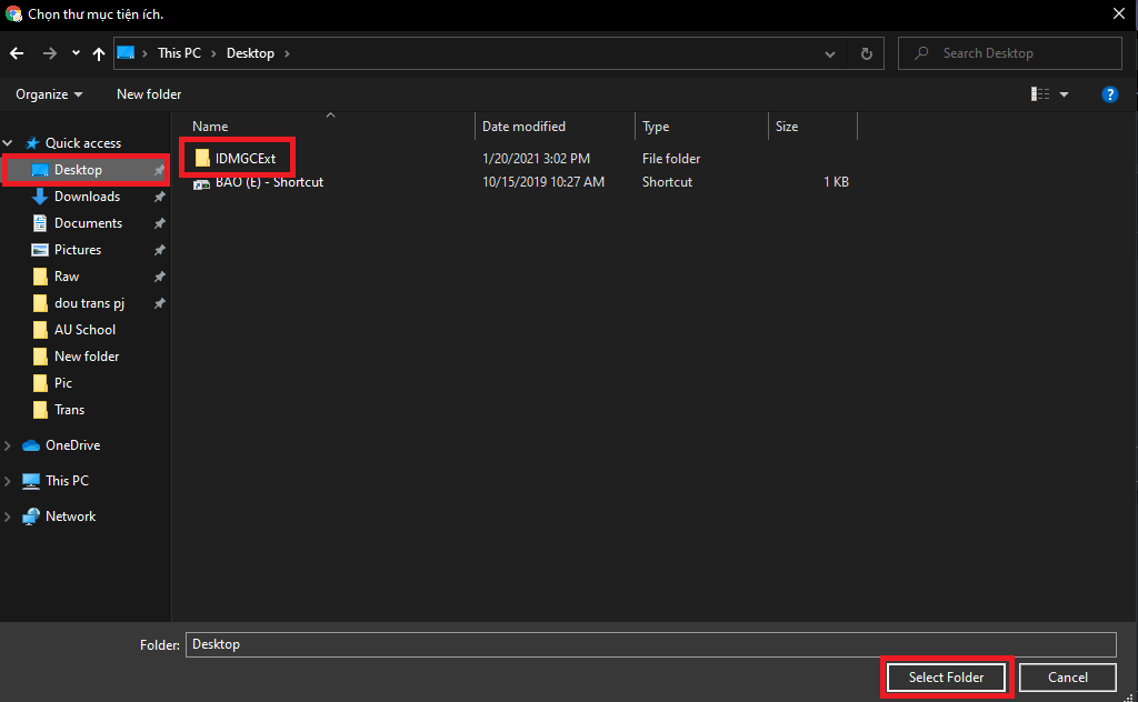Cách sửa lỗi không thêm được IDM vào Google Chrome 9