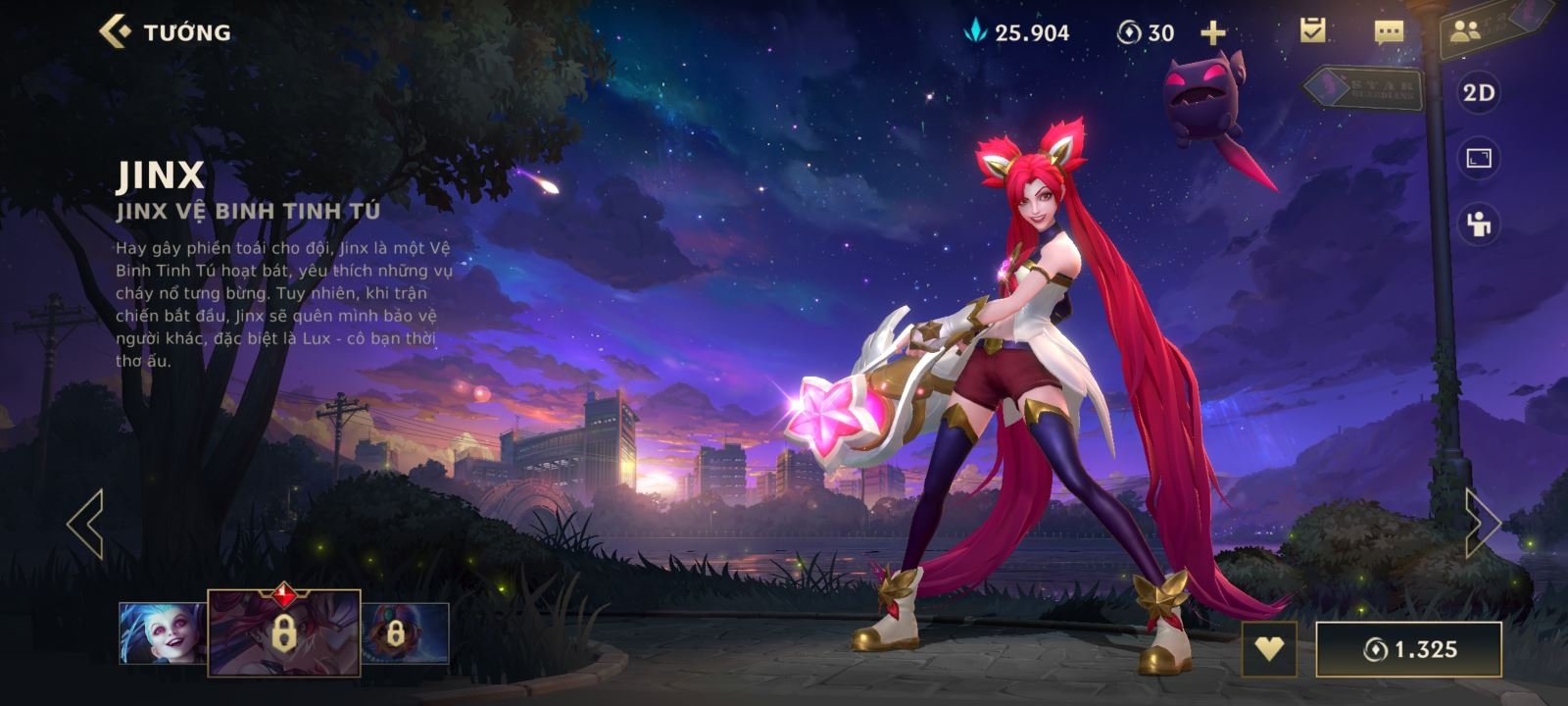 Jinx Vệ Binh Tinh Tú