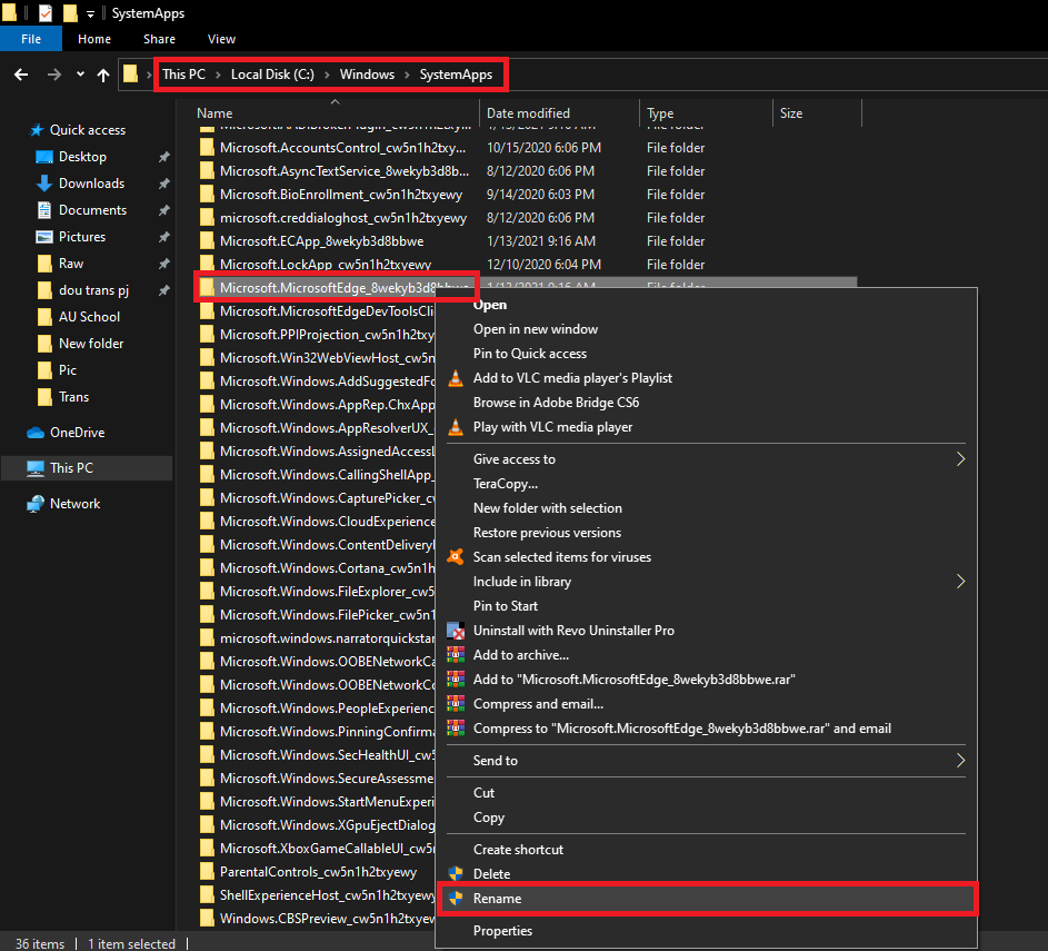 Hướng dẫn gỡ cài đặt Microsoft Edge hoàn toàn trên Win 10