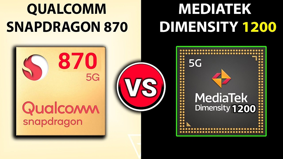Snapdragon 870 vs Dimensity 1200